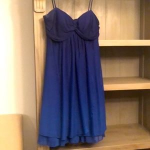 Adorable cocktail dress in  cobalt blue